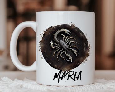 Coffee mug zodiac Scorpio